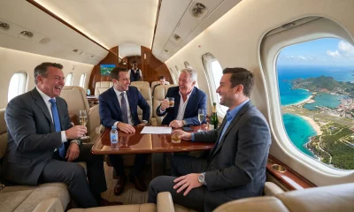 Farra dos Jatinhos Internacionais: Empresários Levam Autoridades e Desviam de Fiscalização em Viagens de Luxo