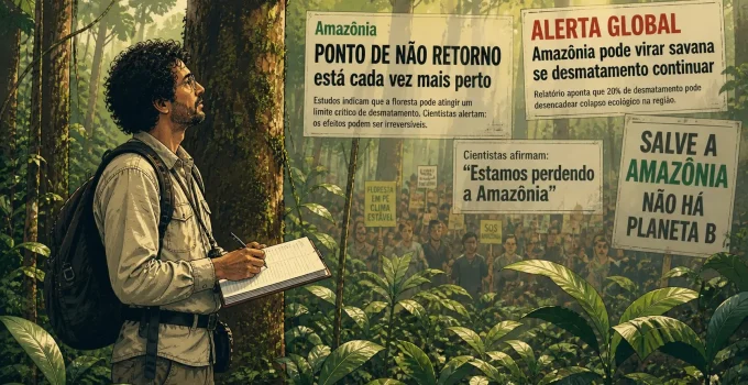 Pseudociência Ambientalista X Realidade: Estudo Brasileiro Revela Resiliência da Amazônia e Desmistifica 'Ponto de Inflexão'