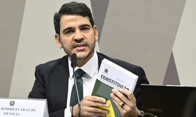Associação aciona STF para anular votação do Senado que rejeitou Jorge Messias para cargo vitalício