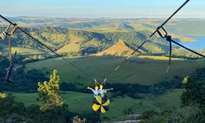 Maior Tirolesa do Paraná: Aventura de 1km com Vista 360º Impulsiona Turismo em Ribeirão Claro