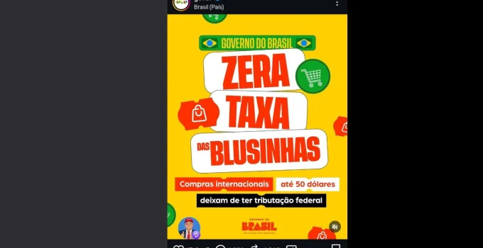 Governo Lula celebra fim da "taxa das blusinhas": imposto criado e revogado pela mesma gestão em ano eleitoral