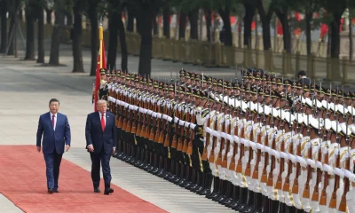 Trump e Xi Jinping se reúnem em Pequim: Cúpula busca amenizar tensões comerciais, tecnológicas e geopolíticas entre EUA e China