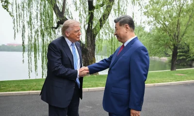 Trump celebra "acordos comerciais fantásticos" na China e promete fim de armas nucleares para o Irã