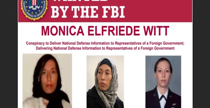 Ex-militar da Força Aérea dos EUA, Monica Witt, torna-se alvo de recompensa milionária do FBI por espionagem para o Irã