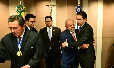 Encontro de Lula e Alcolumbre no TCU: Tensão Marca Posse de Novo Ministro em Meio a Derrotas Políticas