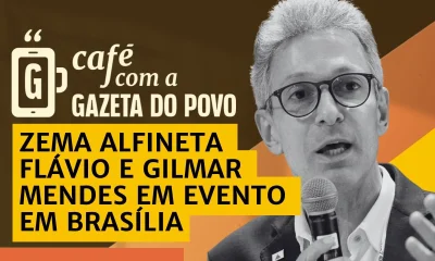 Romeu Zema alfineta Flávio Bolsonaro e Gilmar Mendes na Marcha dos Prefeitos, criticando "credibilidade" e "interesses"