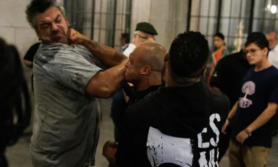 Ato pelo 8 de Janeiro na USP Termina em Violência: Agressões entre Esquerda e Direita Chocam Faculdade de Direito