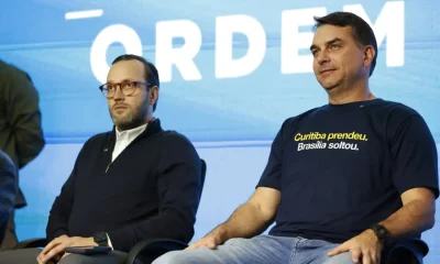 Flávio Bolsonaro desafia Lula: "Fizemos mais pela segurança em 2 dias do que PT em 20 anos", diz