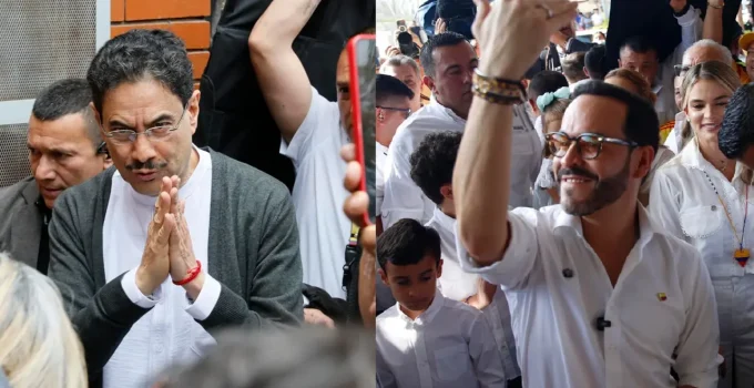 Colômbia Rumo ao Segundo Turno: Advogado Nacionalista vs. Filósofo de Direitos Humanos Disputam Presidência