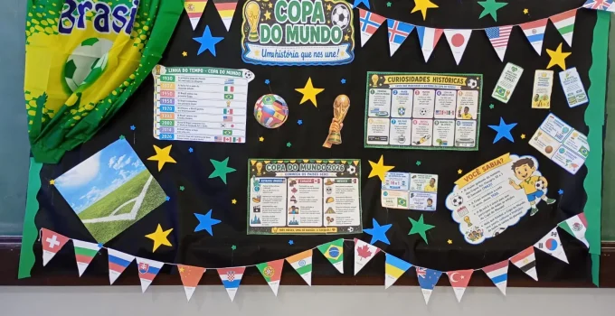 Futebol Transforma Sala de Aula: Copa do Mundo Vira Lição de Empatia, Matemática e Geografia na Escola