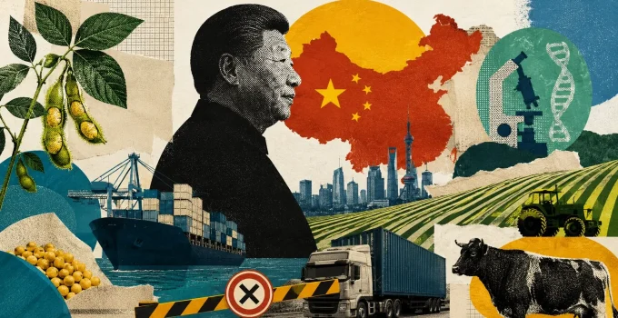 China Reduz Importações Agrícolas: Brasil em Alerta com Mudança Estratégica Chinesa que Impacta Soja e Carne