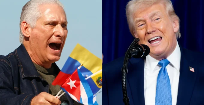 EUA não descartam operação militar para capturar ditador de Cuba, Miguel Díaz-Canel, e alertam sobre armas