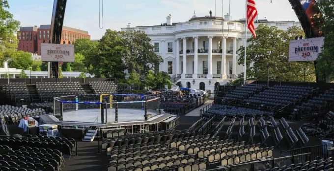 Casa Branca Vira Octógono: Trump Promove UFC Histórico com Poatan e Militares, Mas Enfrenta Críticas Judiciais e Políticas