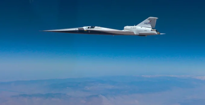 X-59 da NASA: O "Novo Concorde" Que Promete Voos Supersônicos Silenciosos e Revolucionar a Aviação
